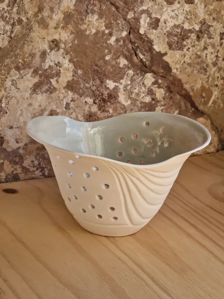 Vase droit fleuri